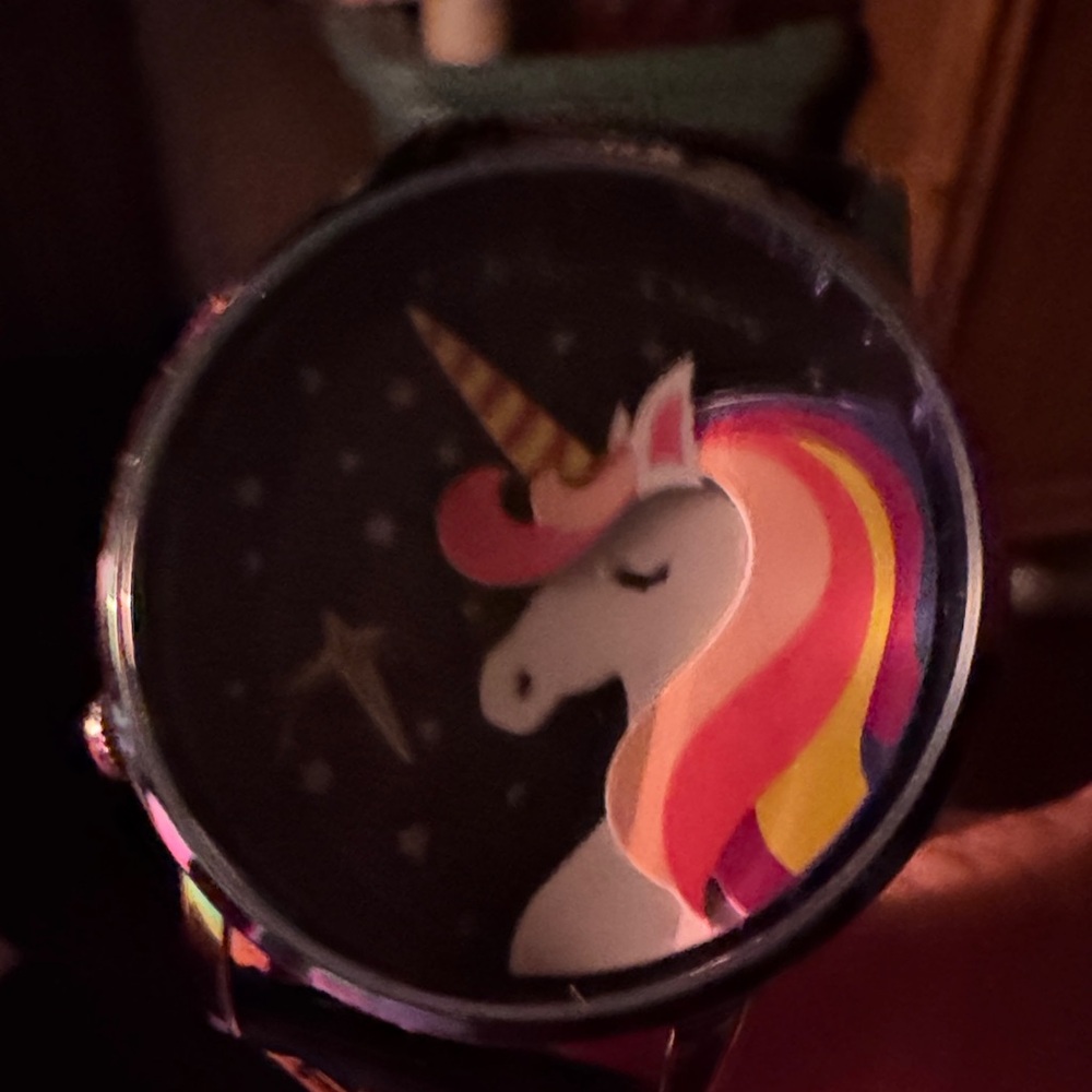 Unicorn Design Women's Watch - Multicolor